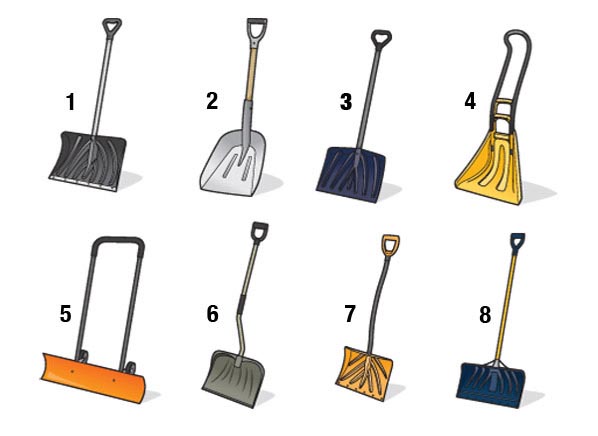 Phillips Hardware Snow Shovels